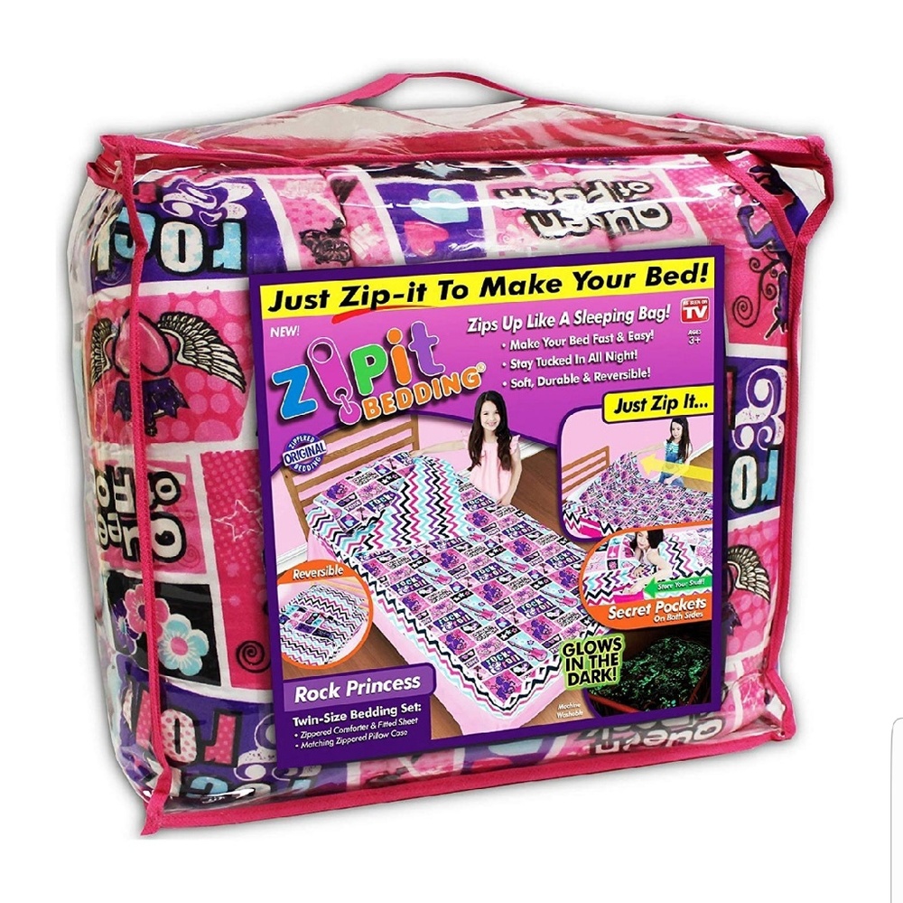 Zip it bedding